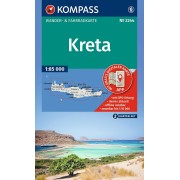 2244 Kreta Kompass Wanderkarte